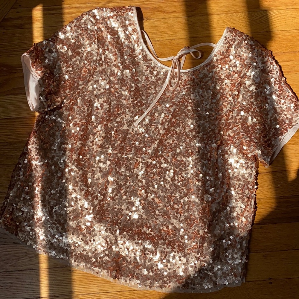Sequin Abercrombie & Fitch Top